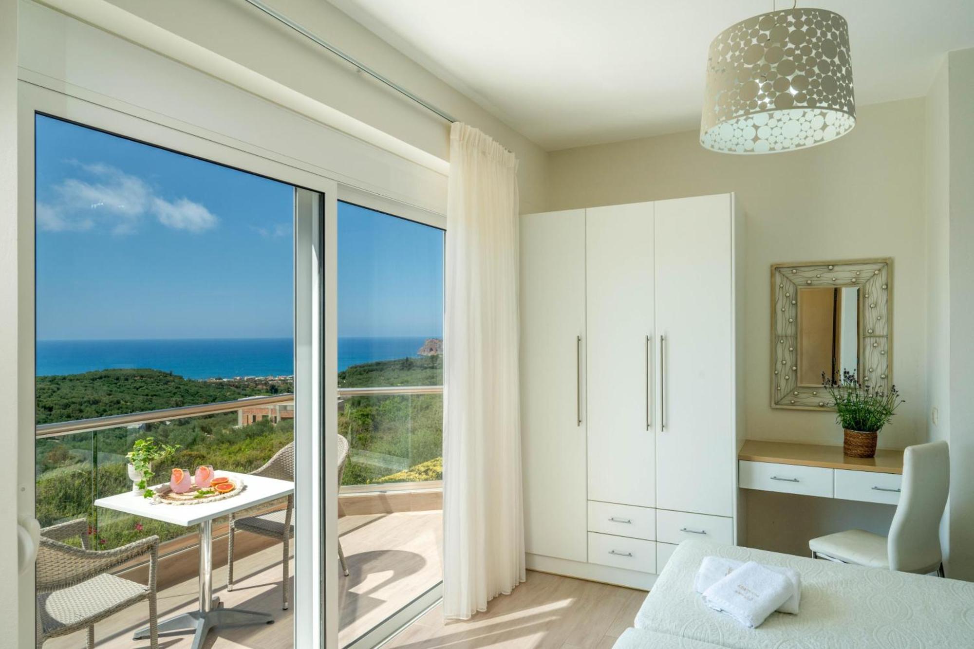 Villa Ariella With Sea View Agia Marina Zewnętrze zdjęcie