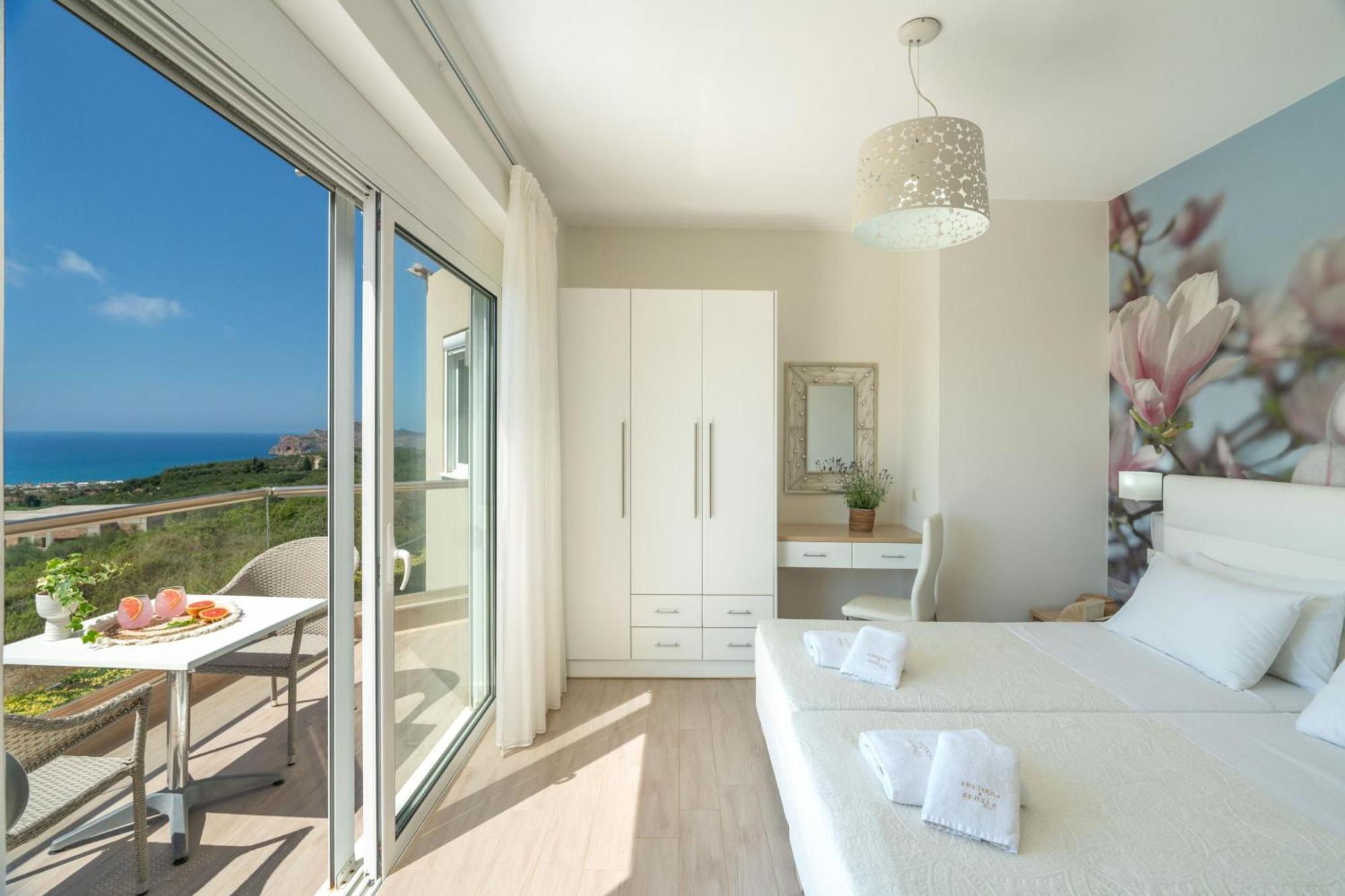Villa Ariella With Sea View Agia Marina Zewnętrze zdjęcie