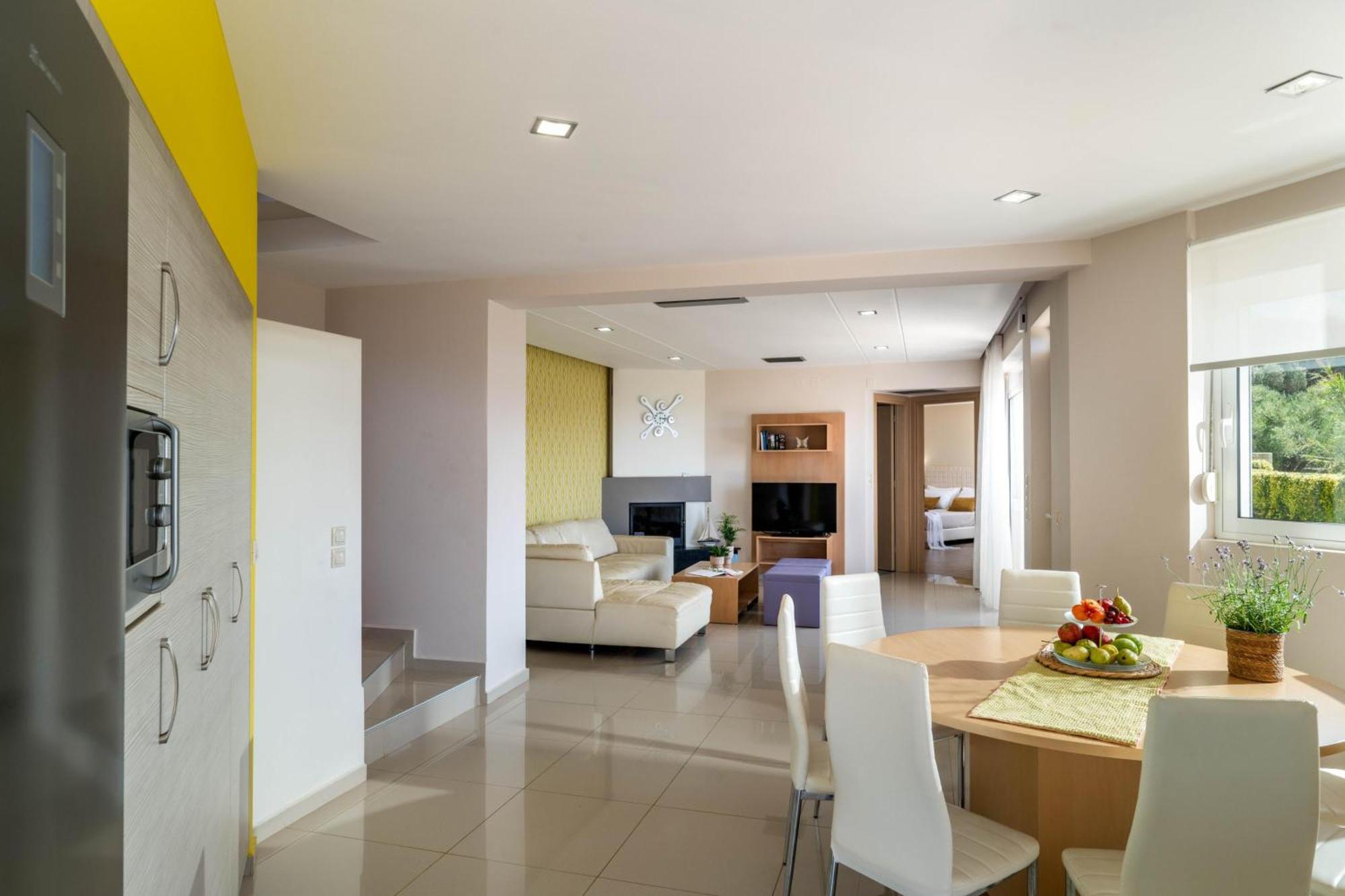 Villa Ariella With Sea View Agia Marina Zewnętrze zdjęcie